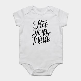 Free Your mind NEWT-black Baby Bodysuit